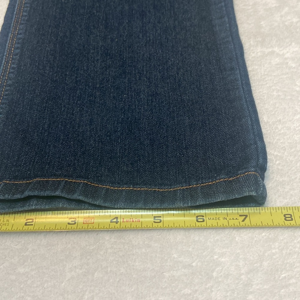 NYDJ Size 6P MARILYN STRAIGHT Blue Jeans - Picture 8 of 12